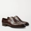 Chelsea Cap-Toe Burnished-Leather Oxford Shoes - FR Chelsea Cap-Toe Burnished-Leather Oxford Shoes - FR