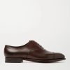 Chelsea Cap-Toe Burnished-Leather Oxford Shoes Chelsea Cap-Toe Burnished-Leather Oxford Shoes