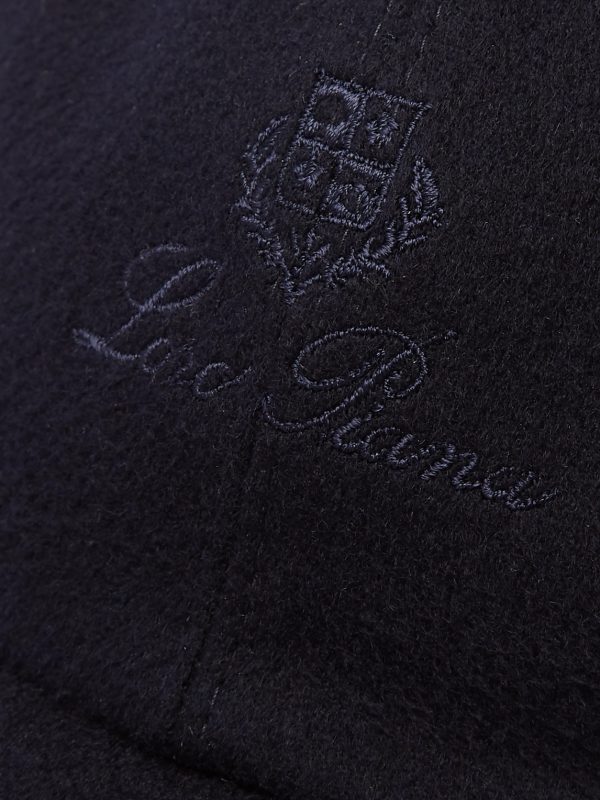 Logo-Embroidered Storm System Baby Cashmere Baseball Cap - CU Logo-Embroidered Storm System Baby Cashmere Baseball Cap - CU