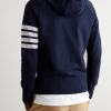 Slim-Fit Striped Loopback Cotton-Jersey Zip-Up Hoodie - BK Slim-Fit Striped Loopback Cotton-Jersey Zip-Up Hoodie - BK