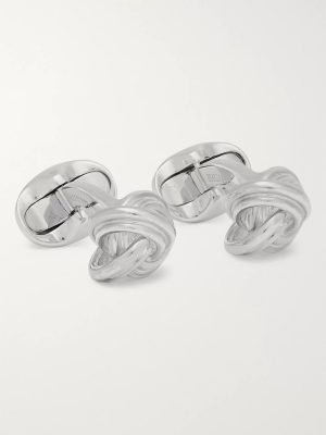 Knot Sterling Silver Cufflinks