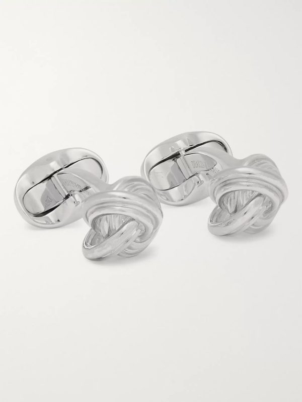 Knot Sterling Silver Cufflinks