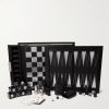 Sutton Carbon-Fibre Leather and Walnut Game Box Sutton Carbon-Fibre Leather and Walnut Game Box