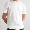 Slim-Fit Silk and Cotton-Blend Jersey T-Shirt - FR Slim-Fit Silk and Cotton-Blend Jersey T-Shirt - FR