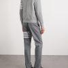 Slim-Fit Striped Loopback Cotton-Jersey Sweatshirt - BK