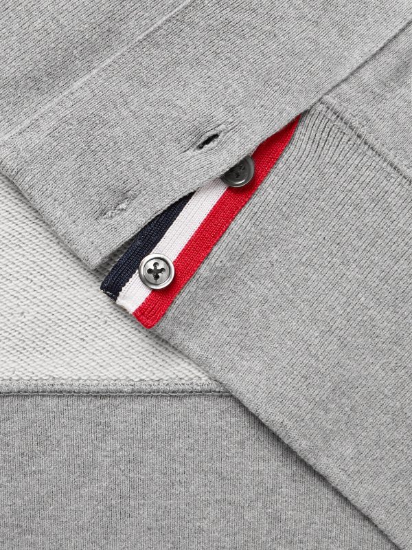 Slim-Fit Striped Loopback Cotton-Jersey Sweatshirt - E1