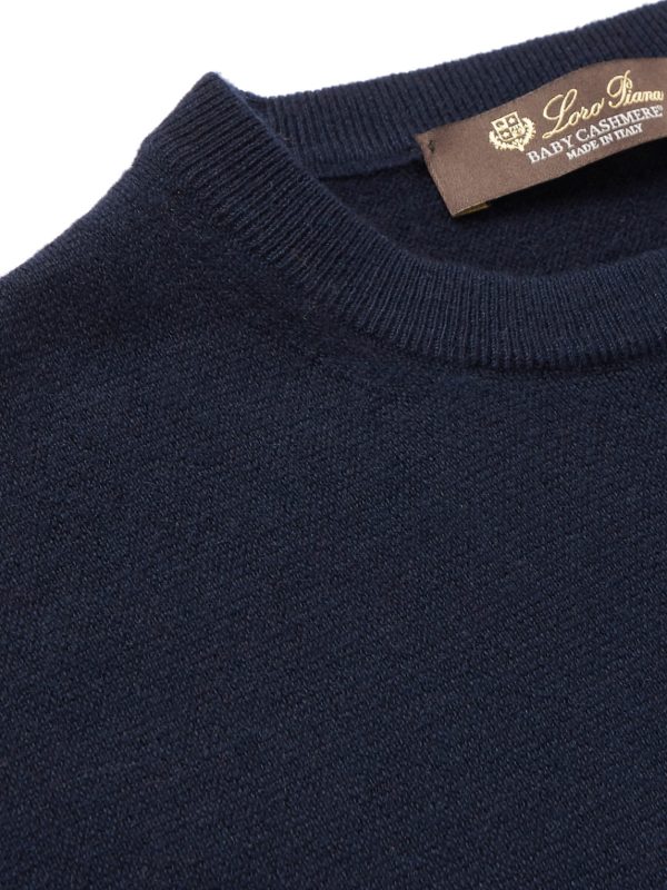 Slim-Fit Baby Cashmere Sweater - CU Slim-Fit Baby Cashmere Sweater - CU