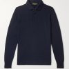 Slim-Fit Baby Cashmere Polo Shirt