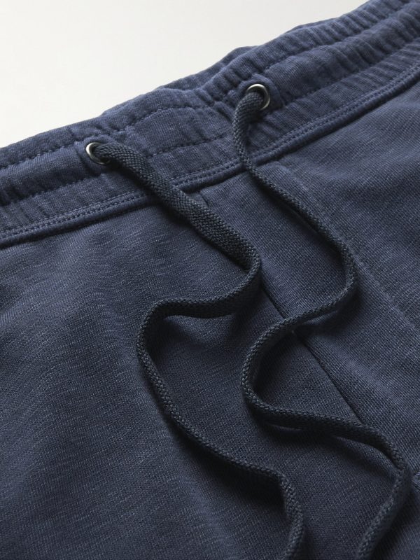 Straight-Leg Supima Cotton-Jersey Sweatpants - E1 Straight-Leg Supima Cotton-Jersey Sweatpants - E1