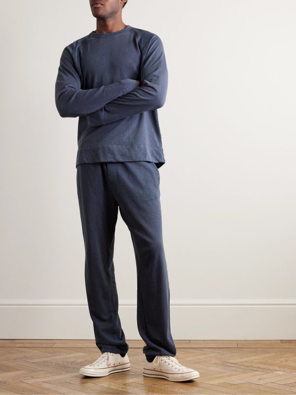Straight-Leg Supima Cotton-Jersey Sweatpants - OU Straight-Leg Supima Cotton-Jersey Sweatpants - OU