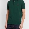 Slim-Fit Logo-Embroidered Cotton-Piqué Polo Shirt - FR Slim-Fit Logo-Embroidered Cotton-Piqué Polo Shirt - FR