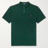 Slim-Fit Logo-Embroidered Cotton-Piqué Polo Shirt Slim-Fit Logo-Embroidered Cotton-Piqué Polo Shirt