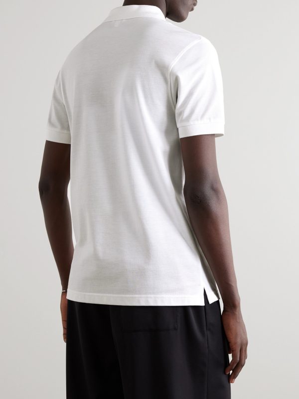 Cotton-Piqué Polo Shirt - BK Cotton-Piqué Polo Shirt - BK