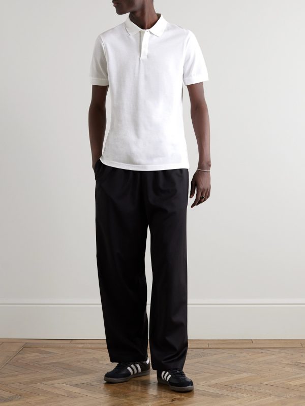 Cotton-Piqué Polo Shirt - OU Cotton-Piqué Polo Shirt - OU