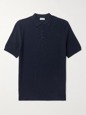 Slim-Fit Cotton-Piqué Polo Shirt Slim-Fit Cotton-Piqué Polo Shirt
