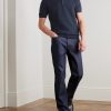 Slim-Fit Cotton-Piqué Polo Shirt - OU Slim-Fit Cotton-Piqué Polo Shirt - OU