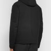 Praz Hooded Twill Down Jacket - BK