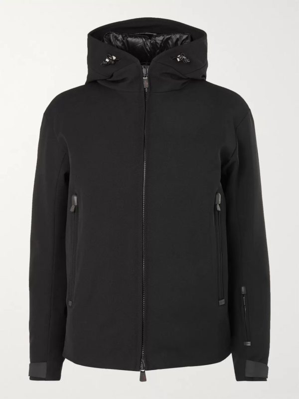 Praz Hooded Twill Down Jacket