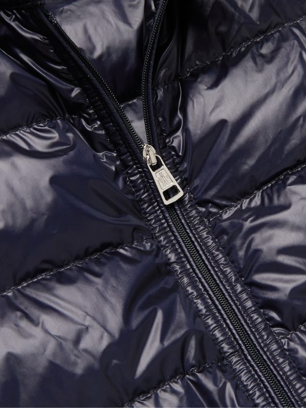 Slim-Fit Logo-Appliquéd Quilted Shell Down Gilet - CU Slim-Fit Logo-Appliquéd Quilted Shell Down Gilet - CU