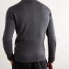 Tapton Slim-Fit Merino Wool Half-Zip Sweater - BK Tapton Slim-Fit Merino Wool Half-Zip Sweater - BK