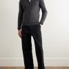 Tapton Slim-Fit Merino Wool Half-Zip Sweater - OU Tapton Slim-Fit Merino Wool Half-Zip Sweater - OU