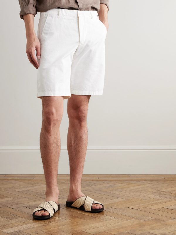 Stretch-Cotton Bermuda Shorts - FR Stretch-Cotton Bermuda Shorts - FR