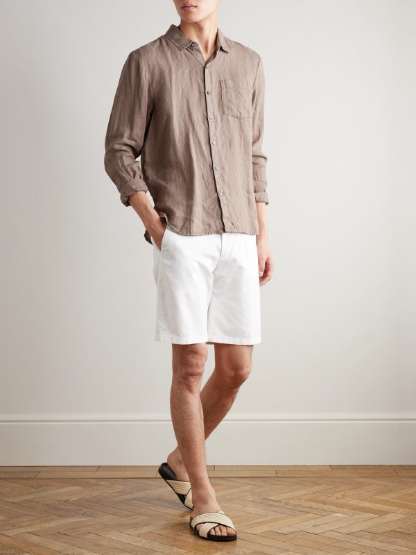 Stretch-Cotton Bermuda Shorts - OU Stretch-Cotton Bermuda Shorts - OU