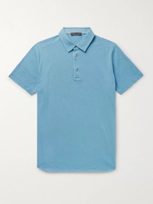 Cotton-Piqué Polo Shirt