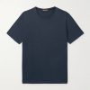 Slim-Fit Silk and Cotton-Blend Jersey T-Shirt