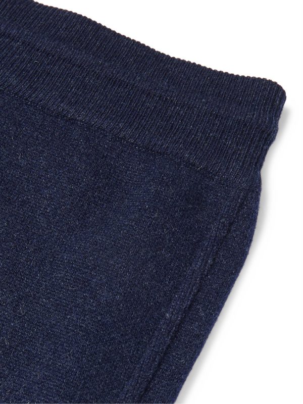 Slim-Fit Tapered Cashmere Sweatpants - CU