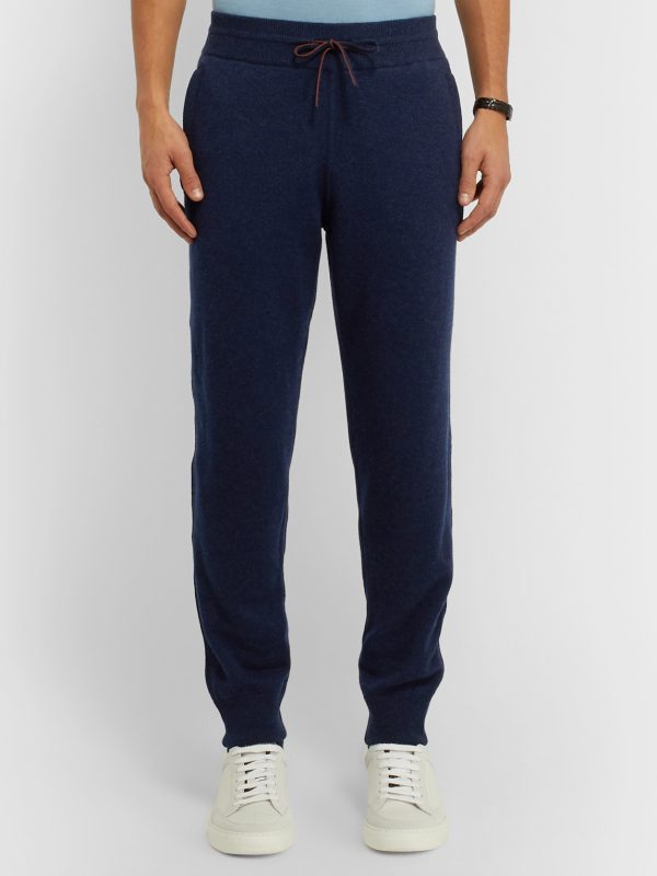 Slim-Fit Tapered Cashmere Sweatpants - FR