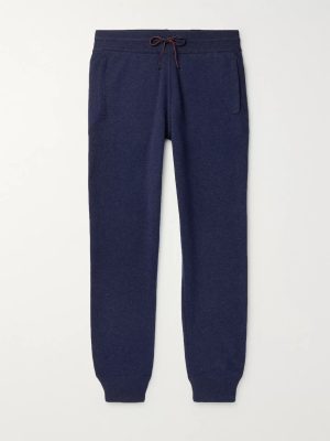 Slim-Fit Tapered Cashmere Sweatpants