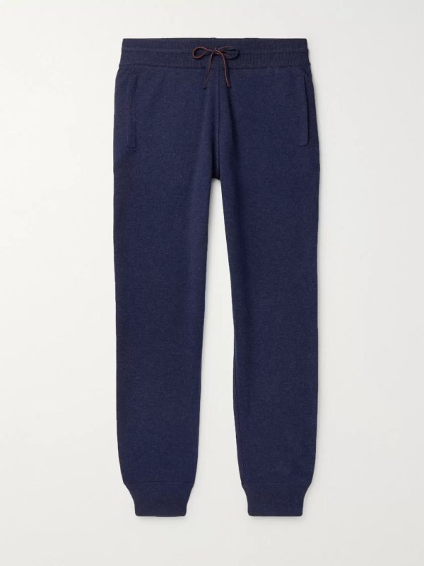 Slim-Fit Tapered Cashmere Sweatpants