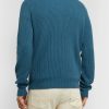 Ribbed Baby Cashmere Mock-Neck Sweater - BK Ribbed Baby Cashmere Mock-Neck Sweater - BK