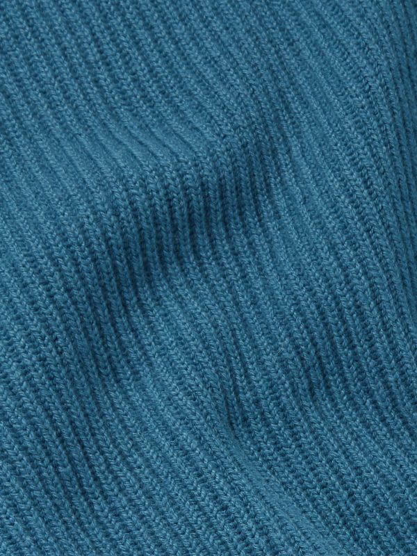 Ribbed Baby Cashmere Mock-Neck Sweater - E1 Ribbed Baby Cashmere Mock-Neck Sweater - E1