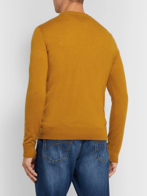 Cashmere and Silk-Blend Sweater - BK Cashmere and Silk-Blend Sweater - BK