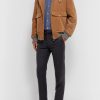 Slim-Fit Wool and Cashmere-Blend Trousers - OU Slim-Fit Wool and Cashmere-Blend Trousers - OU