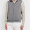 Slim-Fit Reversible Storm System Shell and Super Wish Virgin Wool Gilet - E2
