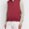 Slim-Fit Reversible Storm System Shell and Super Wish Virgin Wool Gilet - FR
