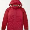 Storm System Quilted Baby Cashmere and Shell Hooded Jacket Storm System Quilted Baby Cashmere and Shell Hooded Jacket