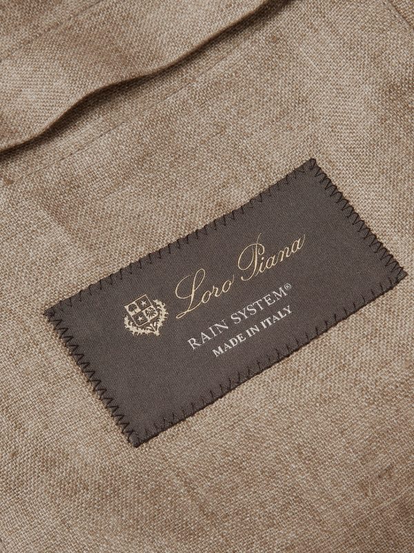 Linen-Blend Field Jacket - CU