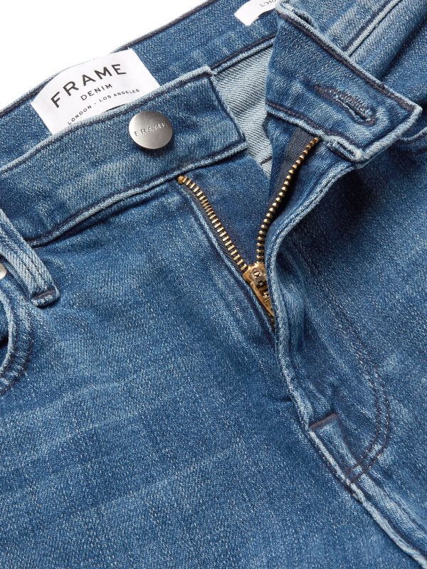 L'Homme Skinny-Fit Denim Jeans - E1 L'Homme Skinny-Fit Denim Jeans - E1