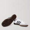 Samba Suede-Trimmed Leather Sneakers - E2 Samba Suede-Trimmed Leather Sneakers - E2