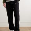 Samba Suede-Trimmed Leather Sneakers - OU Samba Suede-Trimmed Leather Sneakers - OU