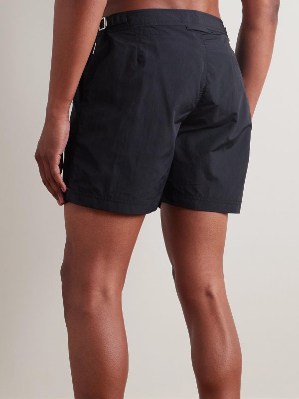 Bulldog Mid-Length Swim Shorts - BK Bulldog Mid-Length Swim Shorts - BK
