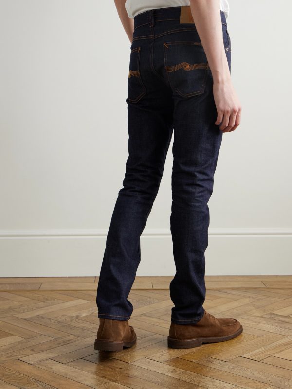 Lean Dean Slim-Fit Dry Organic Denim Jeans - BK Lean Dean Slim-Fit Dry Organic Denim Jeans - BK