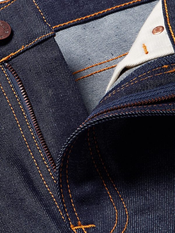Lean Dean Slim-Fit Dry Organic Denim Jeans - E1 Lean Dean Slim-Fit Dry Organic Denim Jeans - E1