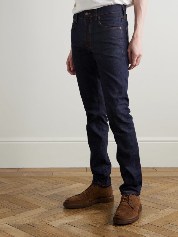 Lean Dean Slim-Fit Dry Organic Denim Jeans - FR Lean Dean Slim-Fit Dry Organic Denim Jeans - FR