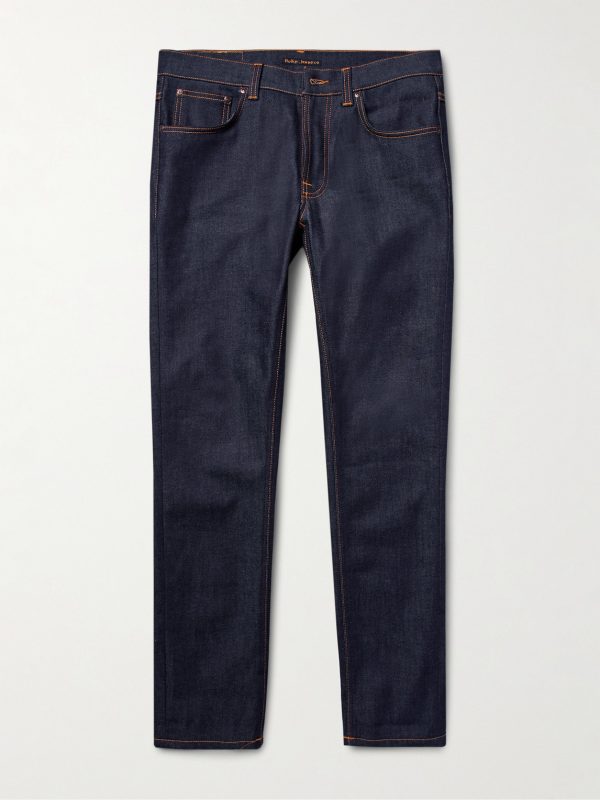 Lean Dean Slim-Fit Dry Organic Denim Jeans Lean Dean Slim-Fit Dry Organic Denim Jeans