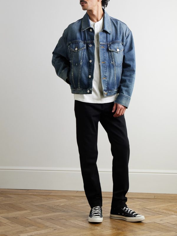 Fit 2 Slim-Fit Stretch-Denim Jeans - OU